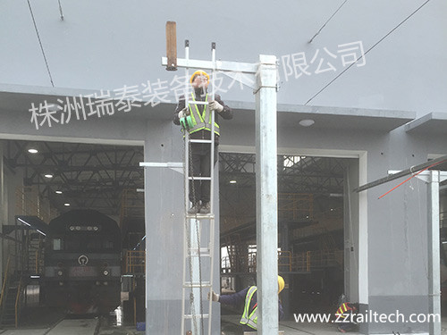 牽車(chē)電源滑線(xiàn)安裝(2)